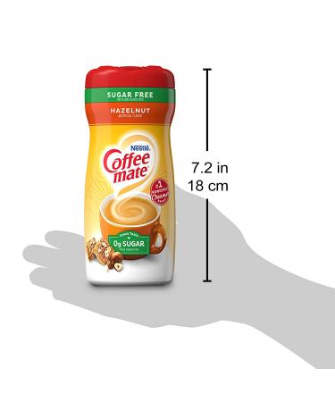 Nestle Coffee Mate Sugar Free Hazelnut 289g - Delicious & Healthier Option - Buy Online on GoSupps.com