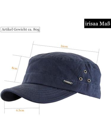 Leoodo Adjustable Military Cap for Men & Women | Cotton Sun Hat for Hiking & Sports | One Size Black - Buy Online on GoSupps.com