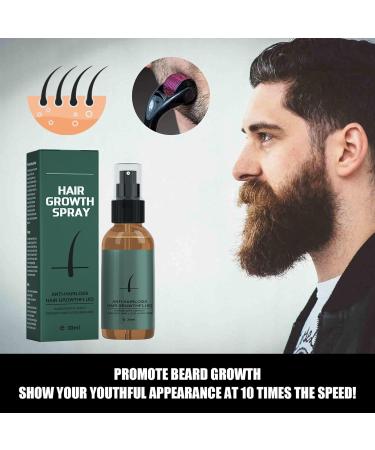 Beard Growth Kit for Men - Derma Roller & Serum for Rapid Growth and Thickening - Buy Online on GoSupps.com
