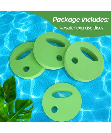 Water Weights for Pool Exercise Set | EVA Foam Handheld Swimming Discs for Aquatic Aerobics - Buy Online on GoSupps.com