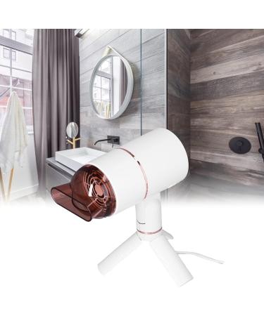 Hair Dryer Foldable Negative Ion Three Speed Desktop Hair Dryer Household Appliances Foldable Hair Dryer Travel Portable Travel Hairdryer White(White) - Buy Online on GoSupps.com