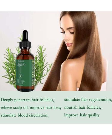Rosemary Essential Oil Rosemary Hair Oil for Hair Growth Nourishes the Scalp Improves Hair Loss Organic Rosemary Essential Oil Stimulates Hair Growth for Eyelashes and Eyebrows - Buy Online on GoSupps.com