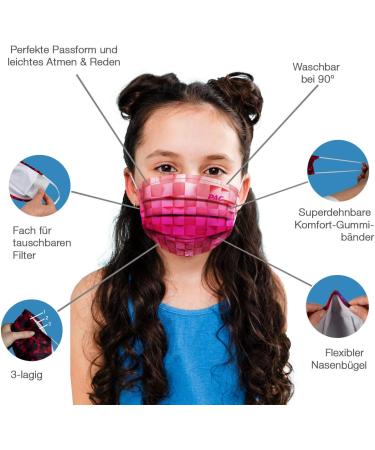 P.A.C.Kids Premium Soccer Mask | Washable & Reusable Oral & Nose Mask | Oeko-Tex 100 | Easy to Use with Filter Bag | International Shipping Available - Buy Online on GoSupps.com