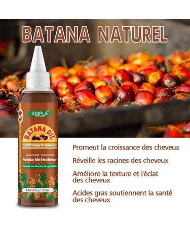 WOZUTUNT Huile de Batana pour la croissance et la sant des cheveux - Huile capillaire bio pour cheveux ab m s - Buy Online on GoSupps.com