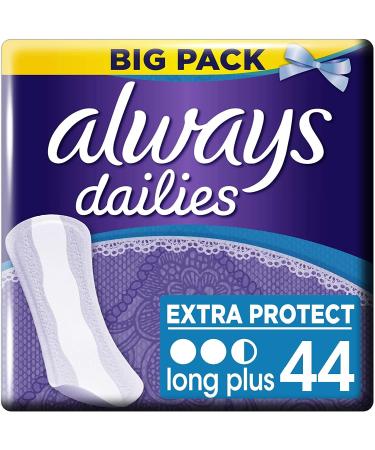 Always Dailies Extra Long Protect Plus Pantyliners (Pack of 1)