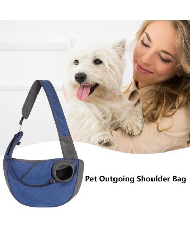 Pet Sling Carrier for Small Dogs & Cats | Adjustable Washable Breathable Tote Bag - Neflum L Denim Color - Buy Online on GoSupps.com