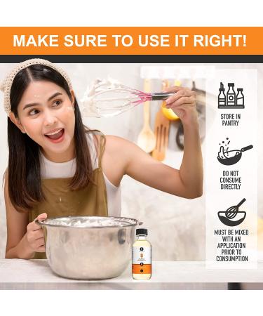 Dolce Foglia Orange Creamsicle Flavoring Oil - 2 Oz | Multipurpose Extract for Candy Making, Baking, Lip Balm, Ice Cream | All Natural, Ultra Concentrated - Buy Online on GoSupps.com