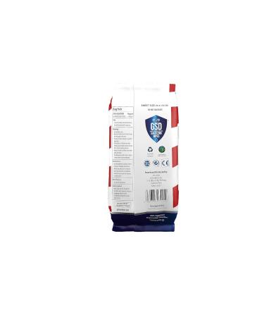 GSD Bleach-Free Disinfecting Wipes with Aloe Vera - Antibacterial Cleaning & Hand Sanitizer. Hypoallergenic & Hygienic Wet Wipes for Home & Outdoor Use - 80 Count - Buy Online on GoSupps.com