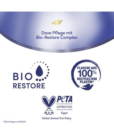 Dove Intensive Repair Conditioner 200 ml - Bio Restore Complex for Damaged Hair - Pack of 6 | International Shipping Available - Buy Online on GoSupps.com
