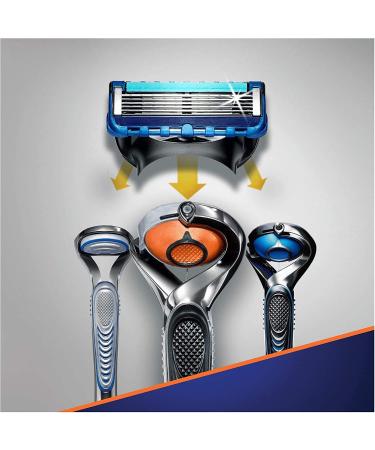 Buy Gillette Fusion 5 ProGlide Razor Blades - 8 Replacement Blades with Precision Trimmer & Glide Coating - Fast International Shipping - Buy Online on GoSupps.com