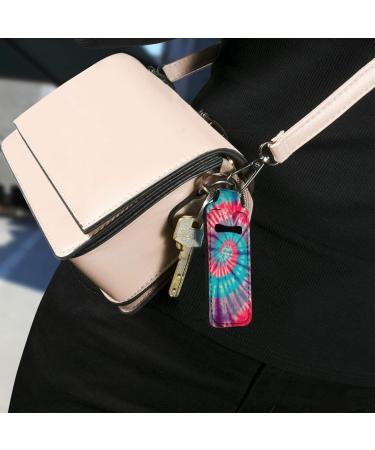SCRAWLGOD Lip balm keychain for women and girls tie-dye - Buy Online on GoSupps.com