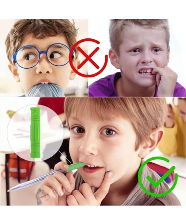 8 Pieces Silicone Pencil Toppers for Anxiety Relief & Special Needs | ANSUG Chew Top Pens - Buy Online on GoSupps.com