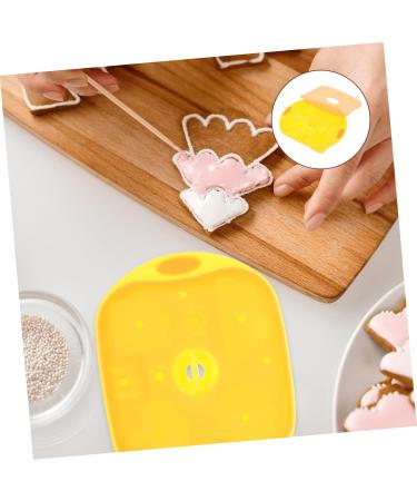 Alipis Baking Tools Silicone Molds Decorative Food Mold Ice Cube Tray Baby Food Mold Pudding Mold Flexible 15X12X3cm Yellow - Buy Online on GoSupps.com