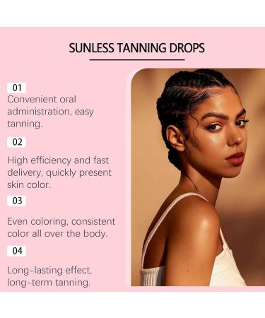  Buhygn Moisturizing Face Tanner Natural Tan Drops Skin-Moisturizing Glow Lightweight Fast-Absorbing Long-Lasting Formula 2 fl oz For Face and Body Radiant - Buy Online on GoSupps.com