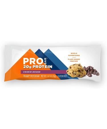 ProBar Cookie Dough Protein Bars - 12 Pack (Discontinued) - 2.47 oz Each - Buy Online on GoSupps.com