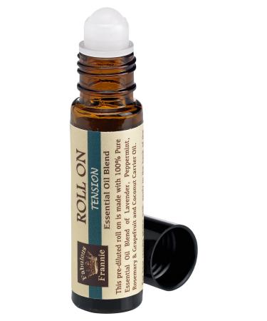 Fabulous Frannie Tension Pre-Diluted Essential Oil Roll-On Ready to use! 100% Pure Essential Oils Diluted in Fractionated Coconut Oil 10 ml