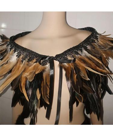 HaiMay 4.5 Yards Rooster Feathers Fringe Trim Ribbon for Crafts and Costumes - 5-7 Inch Width - Buy Online on GoSupps.com