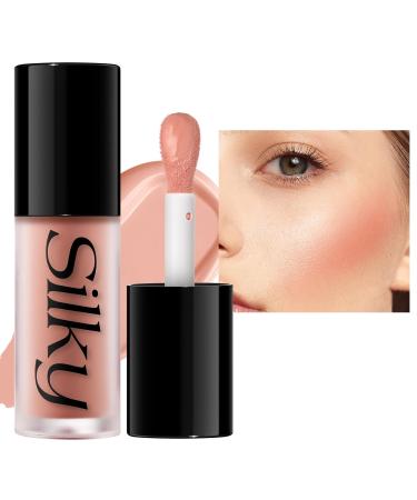Liquid Blush Soft Cream Blush for Cheeks Natural-Looking Matte Makeup Blush Stick Long-lasting Dewy Cheek Tint For High-pigment Color Moisturizing & Lightweight Blendable Face Blush Makeup (#01 1PC) #01 1 g (Pack of 1)