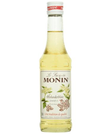 Monin Elderflower Syrup pack of 6 (6 x 250 ml)