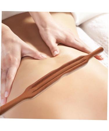 Goohochy Wooden Massage Bars - Three Rows Rollers for Body Relief | Perfect Gifts for Colleagues & Work Friends - Massage Tab Roller & Scratch Stick - Buy Online on GoSupps.com