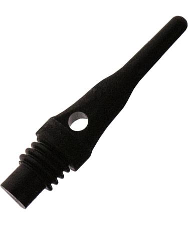 Viper Tufflex S.S. 2BA Soft Tip Dart Points - Black (100 Pack) - Buy Online on GoSupps.com
