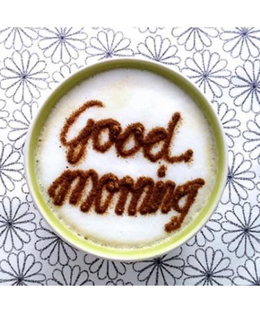 Velidy lectrique pices Pen Caf Art Pen pour latte et nourriture Art des messages cr atifs et dessins avec Cinnomon Marc de caf poudre de cacao sucre de sol - Buy Online on GoSupps.com