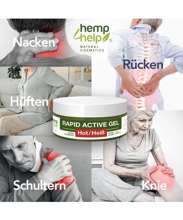Rapid Hemp & Devil's Claw Relief Gel Extra Strong Warming - Buy Online on GoSupps.com