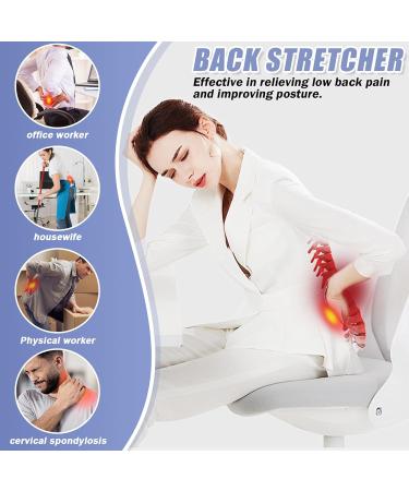 Align Back Extensor Pillow - 2-in-1 Neck & Back Stretcher Cushion for Optimal Support | Refresh Orthopedic Lumbar Pillow - Buy Online on GoSupps.com