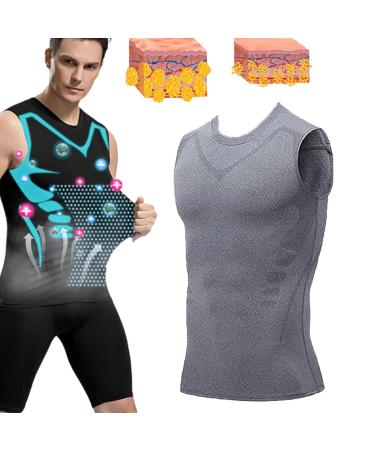 Lucky Song Ionen Energie Weste Ionic Shaping Vest Men Luckysong Ionic Shaping Herren Lucky Song Ionic Shaping Vest M Gray