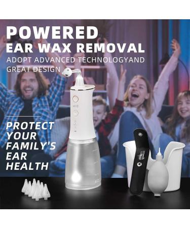 Water Powered Ear Cleaner Kit - Safe & Effective Ear Wax Removal with 9 Tips, Electric Triple Jet Stream, 3 Pressure Settings, USB Rechargeable - IP7 Water Resistant - Buy Online on GoSupps.com