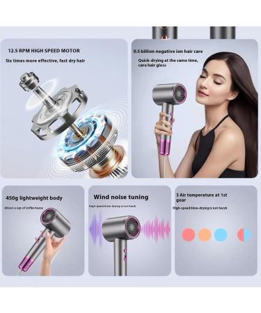 Numoya Hair Dryer Numoya Jetspeed Hair Dryer Numoya Highspeed Dryer for Travel Low Noise Blow Dryer for Home Travel Blow Dryer with Diffuser for Curly Hair (White) - Buy Online on GoSupps.com