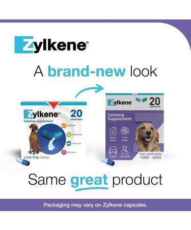Zylkenee 450mg - 20 Capsules | Natural Stress Relief Supplement for Pets | Fast International Shipping - Buy Online on GoSupps.com