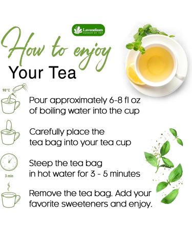 Lavendium Premium 40 Neem Leaf Tea Bags 100% Natural and Pure from Neem Leaves. Loose Leaf Neem Herbal Tea. Neem Leaf Tea. No Sugar No Caffeine No Gluten Vegan. Neem 40 Bags - Buy Online on GoSupps.com