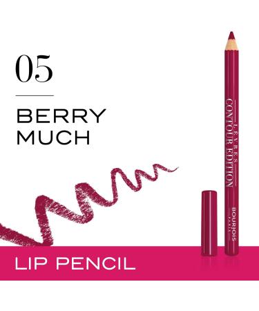 Bourjois Levres Contour Edition Lip Liner - 5 Berry Much Purples - 1.14g (Pack of 1) - Buy Online on GoSupps.com