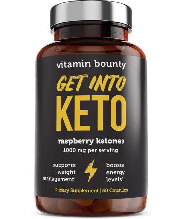 Vitamin Bounty Get Into Keto Exogenous Ketones 60 Capsules