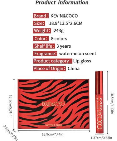 Lip Gloss Matte StickNonstick 6color longlasting matte liquid lipstick Lip Plumper Makeup Set Kit Waterproof Velvet Lip Gloss Set for Girls Women Purble - Buy Online on GoSupps.com