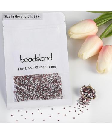 Buy Beadsland 1440 Pieces Flat Back Rhinestones - Light Purple Nail Crystals SS6 (1.9-2.0mm) for Stunning Nail Art - International Shipping Available - Buy Online on GoSupps.com