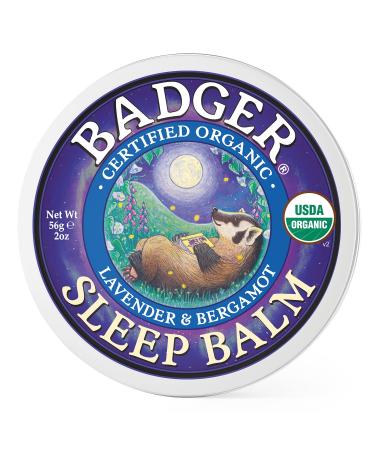 Badger Company Organic Sleep Balm Lavender & Bergamot 2 oz (56 g)