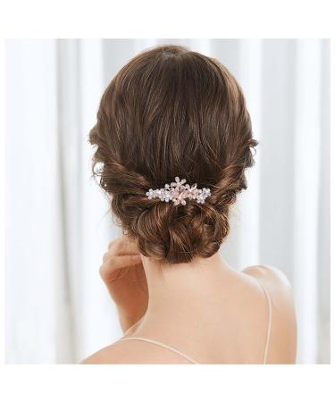 Cimenexe Bohemian Glitter Crystal Flower Hair Clip Barrette Cz Floral Hair Barrette Clip Rhinestone Spring Clip Hair Clip Gold Cz Hair Pins Clips Paved Flower Hair Barrette Cz Headwear Decorative