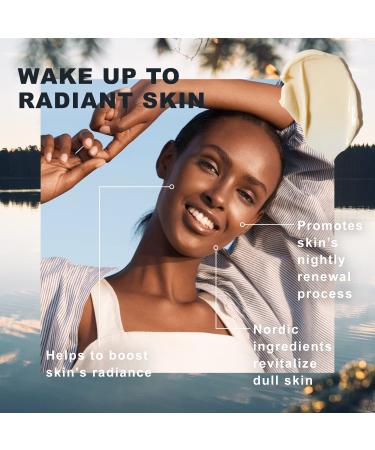 Lumene Nordic C Overnight Bright Sleeping Cream - Vitamin C & E Face Moisturizer for All Skin Types - Buy Online on GoSupps.com