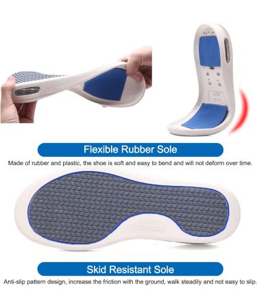 Men's Diabetic Swollen Feet Shoes - Wide Width, Adjustable, Non-Slip Walking Casual Shoes (Gray, Size 46) - Buy Online on GoSupps.com