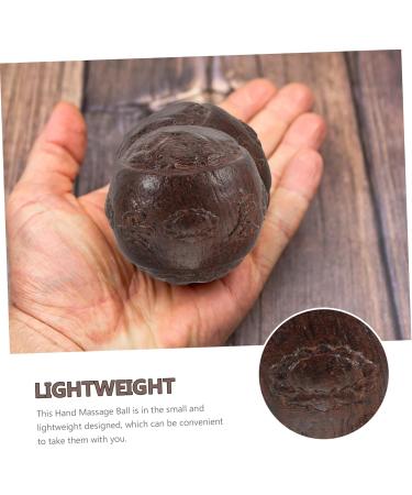 Buy BUIFULSIC Handball Massage Balls for Fitness & Health | Wooden Foot Massage Device & Hand Tensioning Balls for Players - Buy Online on GoSupps.com