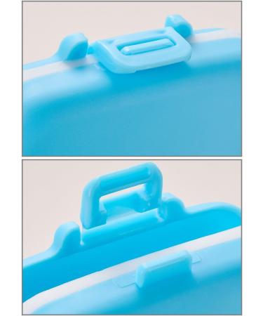 4 Pack Waterproof Pill Cases - Travel Medicine Pill Organizer with 3 Removable Compartments - Perfect for Daily Use - Buy Online on GoSupps.com