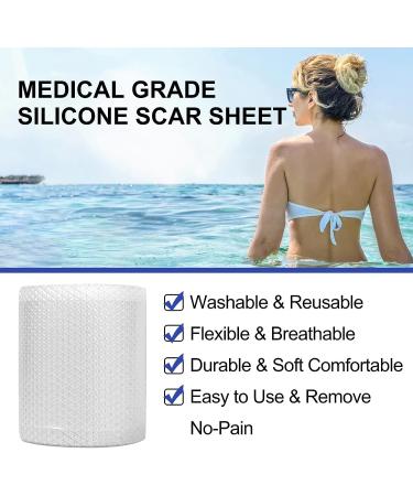 3 Meter Silicone Scar Tape Gel Repair Sticker for Scalds, Burns, and Keloids - Transparent, Breathable Scar Sheet for Effective Scar Repair - Buy Online on GoSupps.com