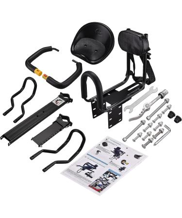 Lixada Bike Baby Seat - Front Safety Carrier with Back Rest and Foot Pedals - Buy Online on GoSupps.com