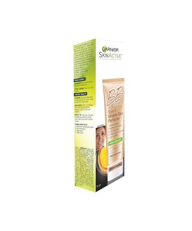 Garnier Skin Renew BB Cream Medium/Dark - 2.5 Fl Oz | Hydrating Perfecting Cream for All Skin Types - International Shipping Available - Buy Online on GoSupps.com