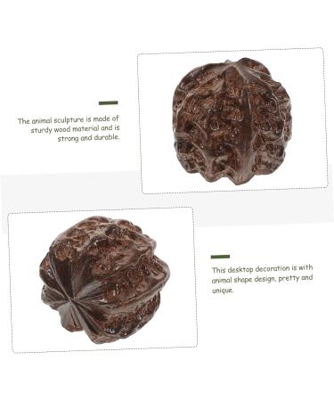 JECOMPRIS 2S Wenwan Handle Baoding Ball - Aus Wood Decorative Culture Sculpture for Handball Practice | 4x4x4cm - Buy Online on GoSupps.com