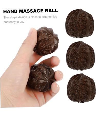 Beaupretty 6-St Health Ball Set - Elegant Wooden Stress-Relief Massage Balls & Hand Massager Decor - Buy Online on GoSupps.com