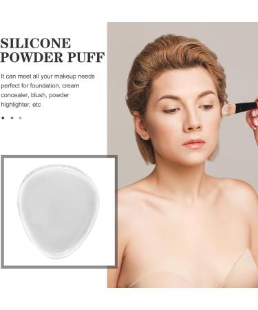 FOMIYES Powder Puffs Powder Foundation Cosmetics Tool Silicone Puffs Makeup Puffs Cosmetics Foundation Puffs Silicone Foundation Puff Women Makeup Foundation Puffs 3d Jelly Sponge - Buy Online on GoSupps.com