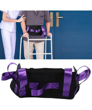 Waist Traction Belt for Seniors - Durable Soft Nylon Safety Aid for Easy Mobility & Transfers (Purple) - Buy Online on GoSupps.com